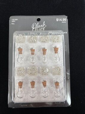 Blank Slate by Traditions Bottle Necklace Kit Makes 8 Necklaces